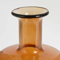 MICA DECORATIONS - Mica decorations - vase bouteille en verre marron h30