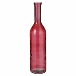 MICA DECORATIONS - Mica decorations - vase bouteille en verre recyclé bordeaux h75