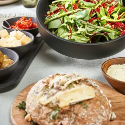 MICA DECORATIONS - Mica decorations - plateau apéritif 3 coupelles en bois de manguier noir