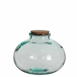 MICA DECORATIONS - Mica decorations - vase en verre recyclé h23