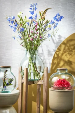 MICA DECORATIONS - Mica decorations - vase en verre recyclé h23