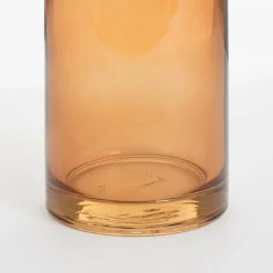 MICA DECORATIONS - Mica decorations - vase a fleur en verre marron h37.5