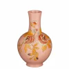 MICA DECORATIONS - Mica decorations - vase en céramique rose h36