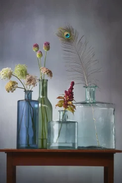 MICA DECORATIONS - Mica decorations - vase bouteille en verre recyclé h26