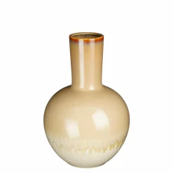 MICA DECORATIONS - Mica decorations - vase en céramique crème h42