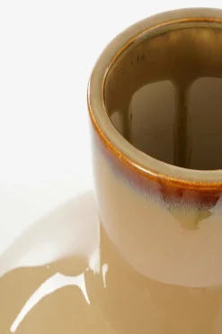 MICA DECORATIONS - Mica decorations - vase en céramique crème h42