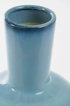 MICA DECORATIONS - Mica decorations - vase en céramique bleu h42