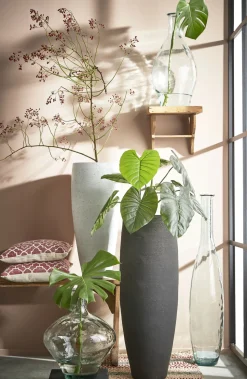 MICA DECORATIONS - Mica decorations - vase bouteille en verre recyclé h60