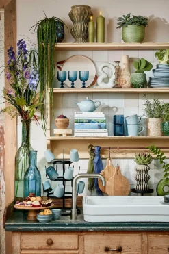 MICA DECORATIONS - Mica decorations - vase en céramique vert h32