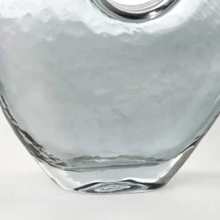 MICA DECORATIONS - Mica decorations - vase en verre gris h22,5