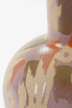 MICA DECORATIONS - Mica decorations - vase en céramique rose et beige h34