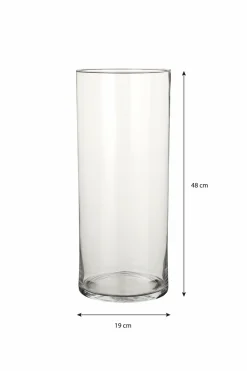 MICA DECORATIONS - Mica decorations - vase cylindre en verre h48