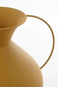 MICA DECORATIONS - Mica decorations - vase en céramique jaune h37