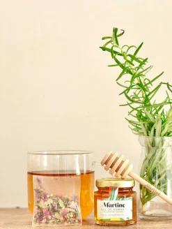 MIEL MARTINE - Coffret infusions – miels «chic martine»
