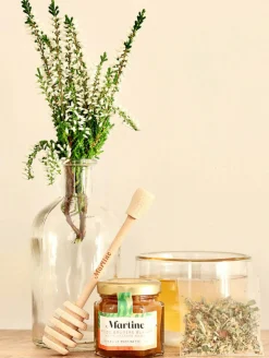 MIEL MARTINE - Coffret infusions – miels «chic martine»