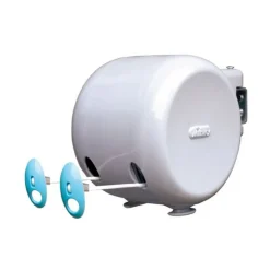 Minky séchoir à linge enrouleur mural 2x15m - vt21200100