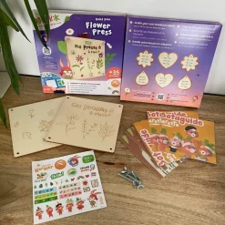 Mon kit herbier : je construis ma presse à fleurs et mon herbier