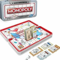 MONOPOLY - Monopoly - jeu de societe road trip - jeu de voyage
