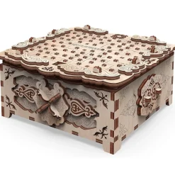 MR PLAYWOOD - Puzzle 3d boîte à secret fantaisie florale