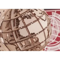 MR PLAYWOOD - Puzzle 3d globe mécanique