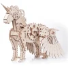MR PLAYWOOD - Puzzle 3d licorne mécanique s