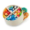 NEW CLASSIC TOYS - Boîte de perles en bois - 260 gr.