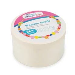 NEW CLASSIC TOYS - Boîte de perles en bois - 260 gr.