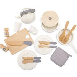 NEW CLASSIC TOYS - Dinette blanche en bois