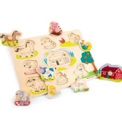 NEW CLASSIC TOYS - Puzzle ferme 8 pcs