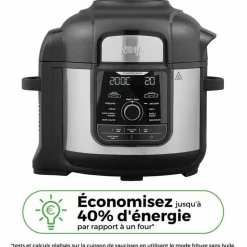 NINJA - Multicuiseur 9-en-1 - 7,5 l - 1760w - noir