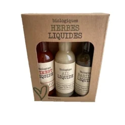 NOTHERN GREENS - Coffret d'herbes liquides Bio 40ml x3