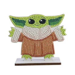 OZ INTERNATIONAL - Kit de figurine à diamanter grogu - création artistique en bois