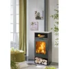 PANADERO - Poele a bois - - nijar ecodesign - 6,3 kw - bûches 40 cm