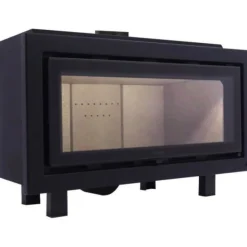 PANADERO - Poele a bois - - insert c-101-s ecodesign - 8,9 kw - bûches 80 cm