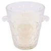 PARIS PRIX - Bougie parfumée déco "seau ciselé" 700g figue