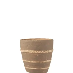 PARIS PRIX - Cache-pot en terre cuite 