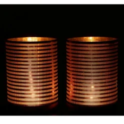 PARIS PRIX - Lot de 2 photophores 