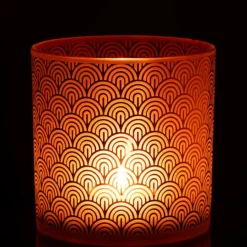 PARIS PRIX - Photophore déco en verre 