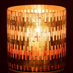 PARIS PRIX - Photophore en verre déco 