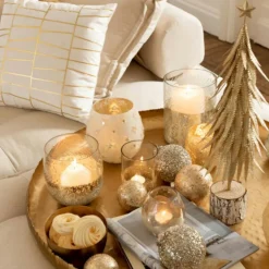 PARIS PRIX - Photophore en verre déco 