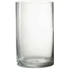PARIS PRIX - Vase design en verre "vola" 25cm transparent