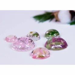 PÉBÉO - 2 moules décoratifs en silicone - demi-spheres