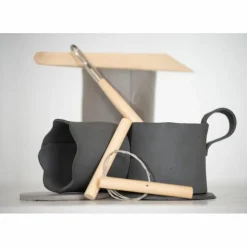 PÉBÉO - Pain d'argile sans cuisson - gris béton - 1,5 kg