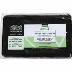 PÉBÉO - Pain d'argile sans cuisson - noir - 1,5 kg