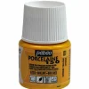 PÉBÉO - Peinture à l'eau brillante pour porcelaine - jaune citrine - 45 ml