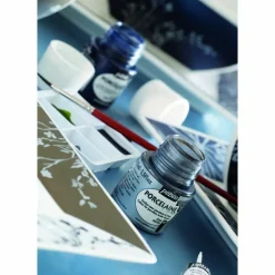 PÉBÉO - Peinture à l'eau brillante pour porcelaine - gris - 20 ml