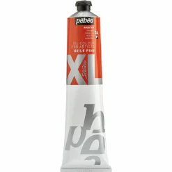 PÉBÉO - Peinture à l'huile fine xl studio - rouge vif - 200 ml