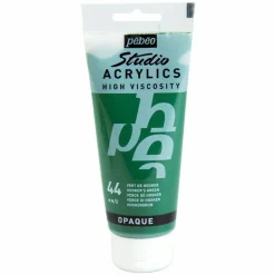 PÉBÉO - Peinture acrylique opaque - vert de hooker - 100 ml