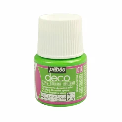 PÉBÉO - Peinture acrylique opaque brillante - vert printemps - 45 ml