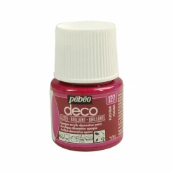 PÉBÉO - Peinture acrylique opaque brillante - fuschia - 45 ml